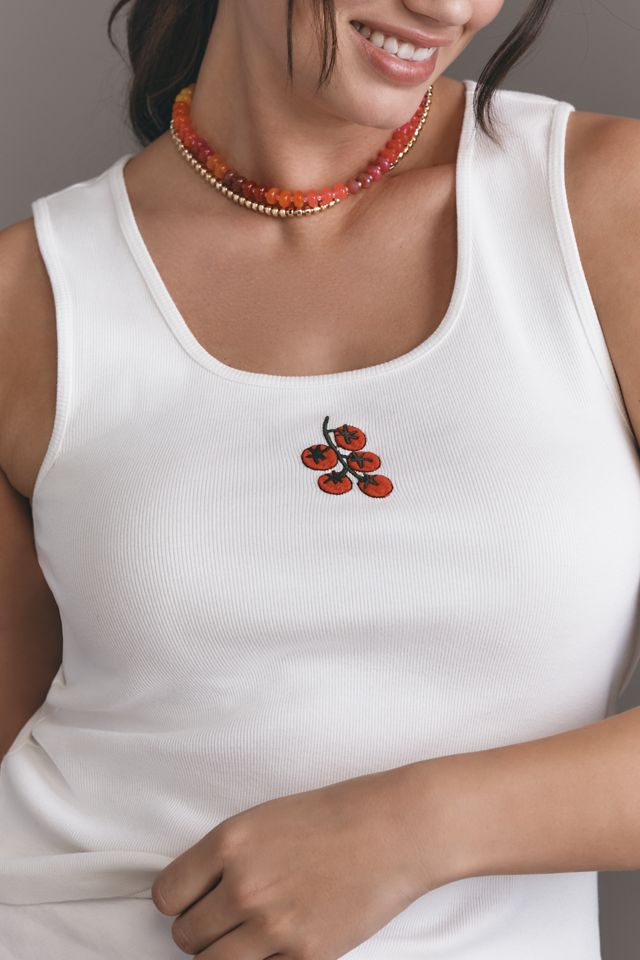 Maeve Embroidered Icon Tank #6