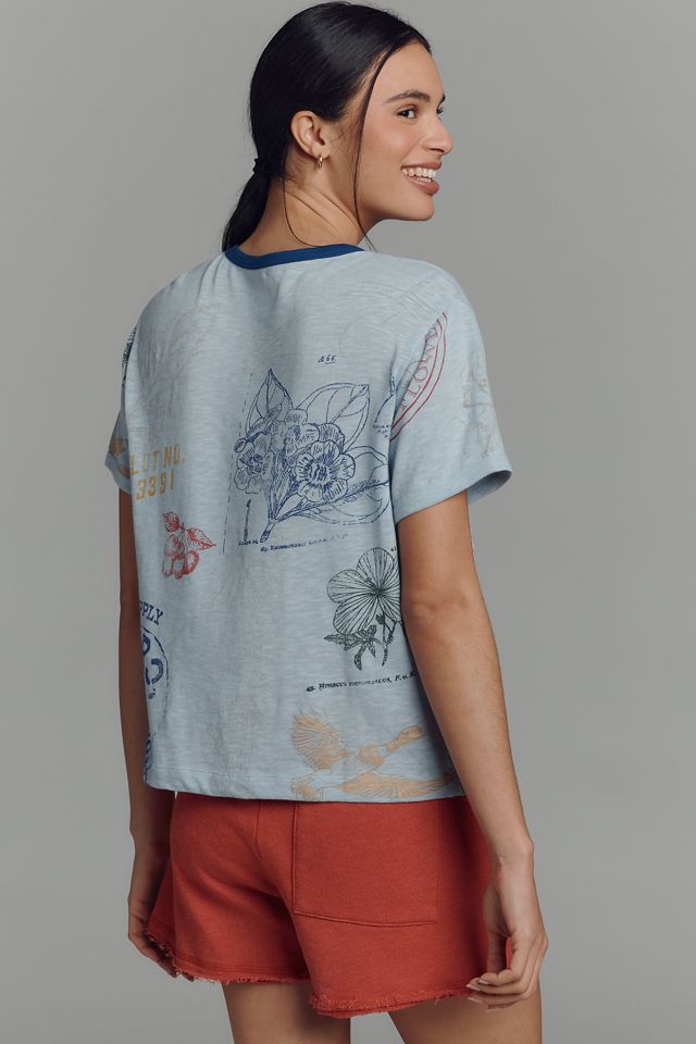 Pilcro Stamp Printed Tee #2