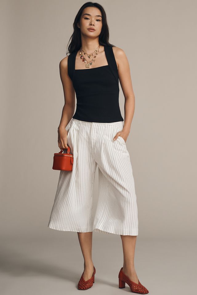 By Anthropologie Square-Neck Halter Tank #2