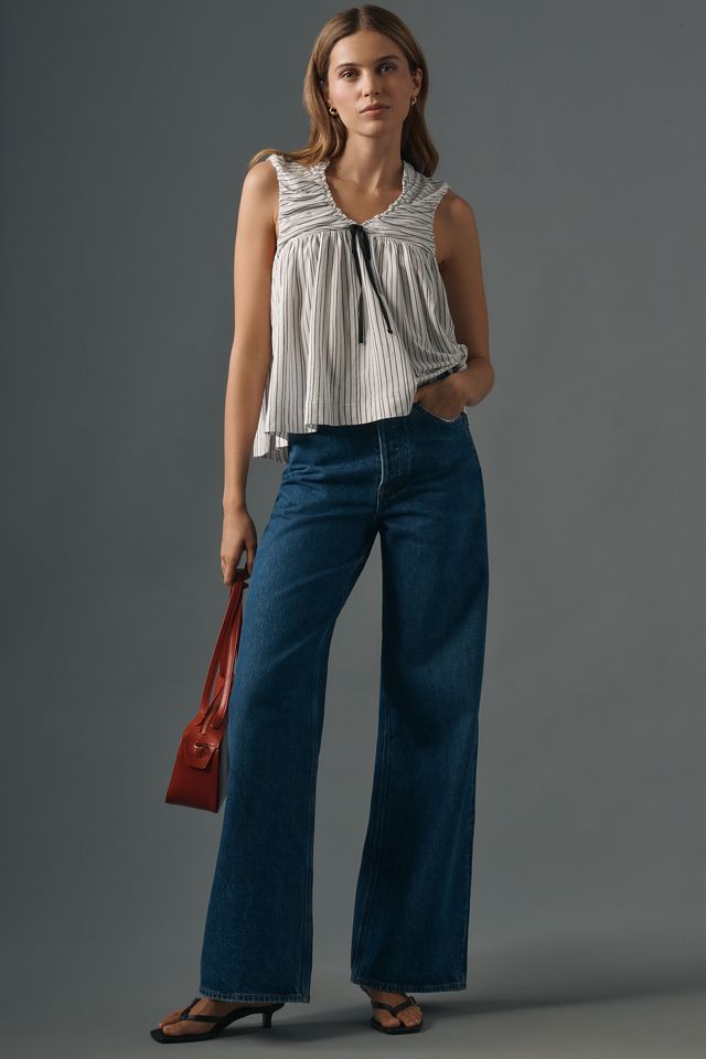 Maeve Ruched Swing Tank #2