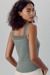 Maeve Sweetheart Drop-Waist Mini Dress