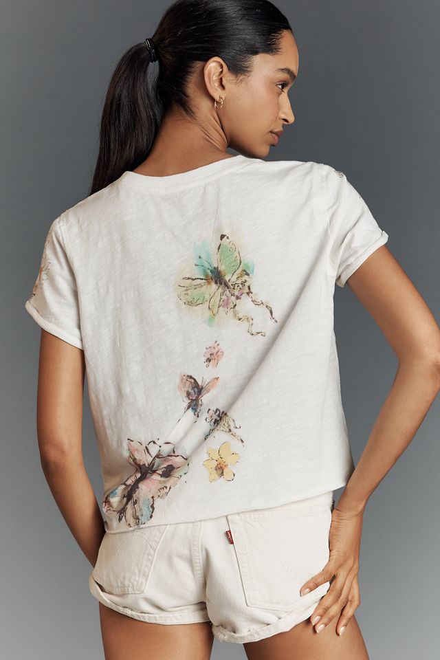 Swan Gossip x Anthropologie Crew-Neck Boxy Tee #2