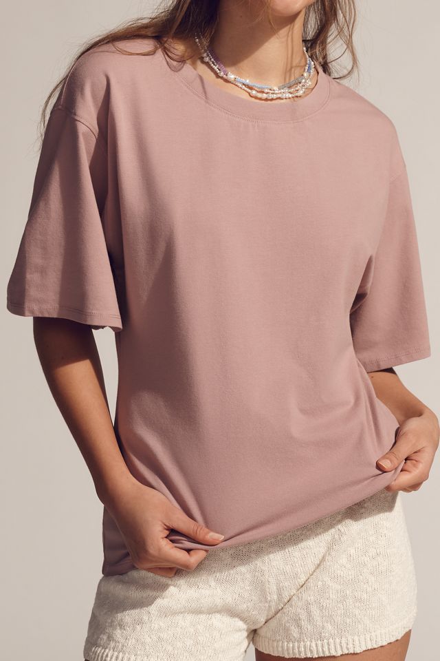 By Anthropologie Short-Sleeve Fitted Waist Top #2