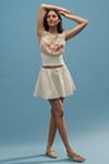By Anthropologie Twofer Off-the-Shoulder Scarf Top