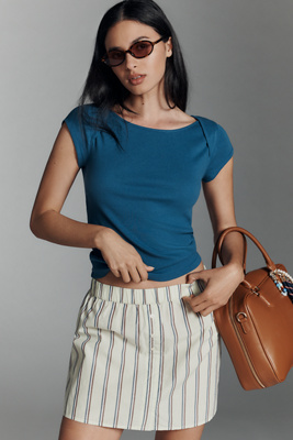 Pilcro Short-sleeve Envelope Tee