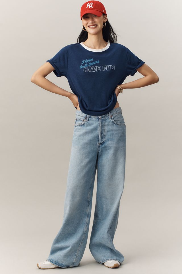 Maeve Graphic Ringer Tee #3