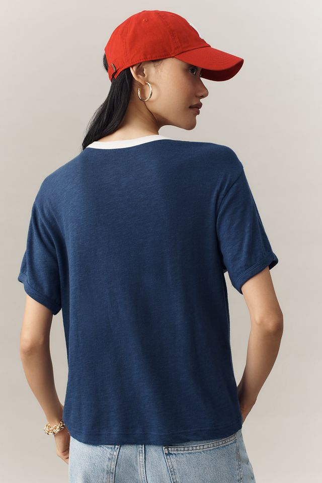 Maeve Graphic Ringer Tee #4