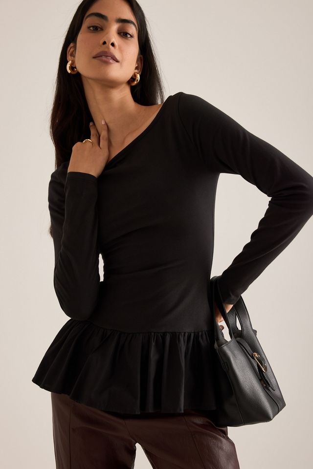 Top Peplum de Manga Larga Maeve #2