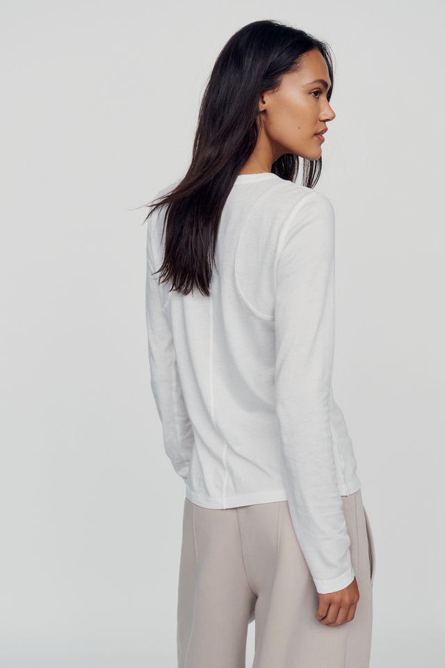 Pilcro Teddy Cotton Modal Tissue Tee #4