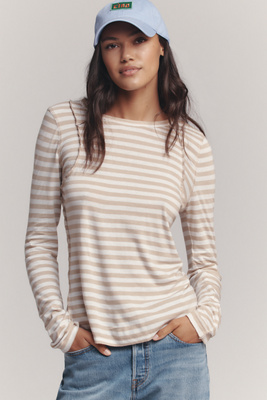 Pilcro Long-sleeve Tissue Tee In Multi