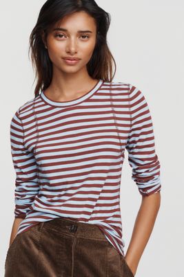 Pilcro Teddy Cotton Modal Tissue Tee
