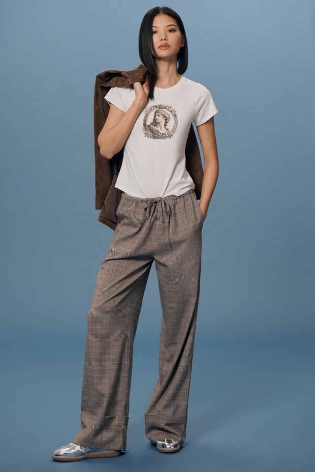Maeve Classic Fitted Cotton Blend Tee #2