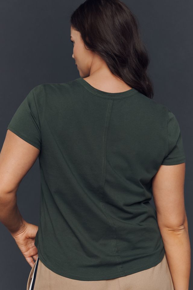 The Bennie Embroidered Tee by Pilcro #5