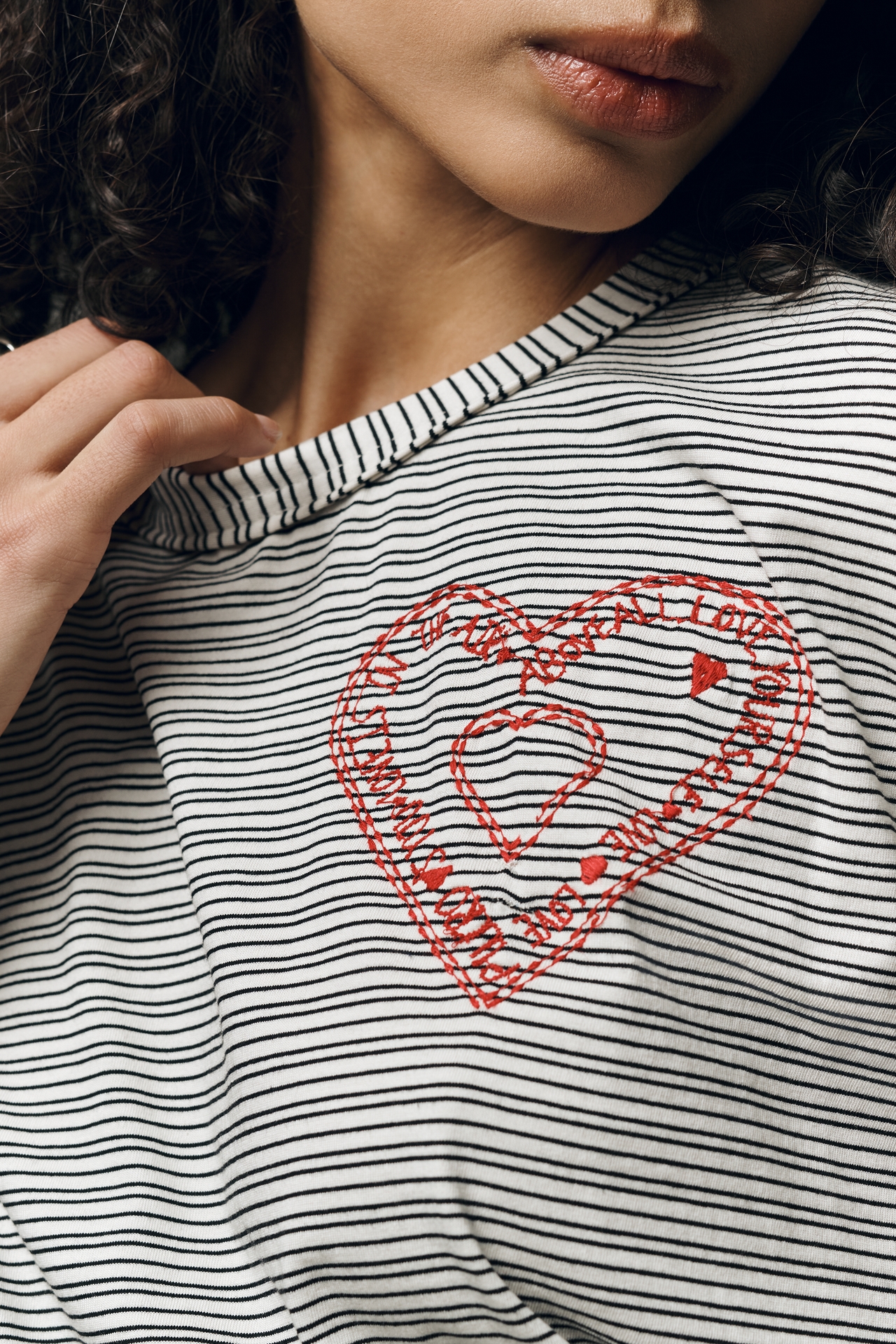 Pilcro Yours Truly Graphic Tee