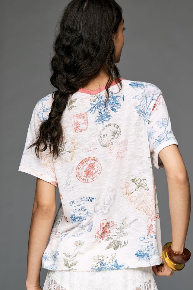 Pilcro Short-Sleeve Graphic Tee #1