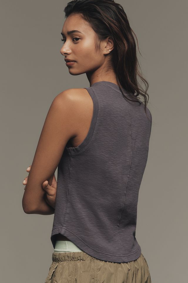 Pilcro Cotton Center Seam Tank #1