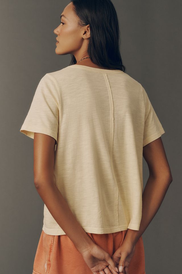 Pilcro Short-Sleeve Smocked Tee #2