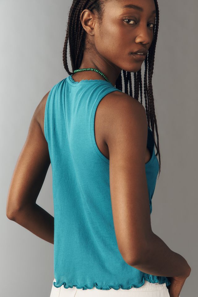 By Anthropologie Smocked Tank Top #2