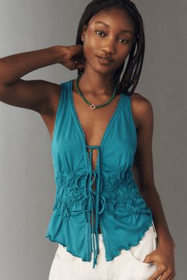 By Anthropologie Smocked Tank