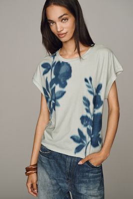 By Anthropologie Cotton Muscle Tee