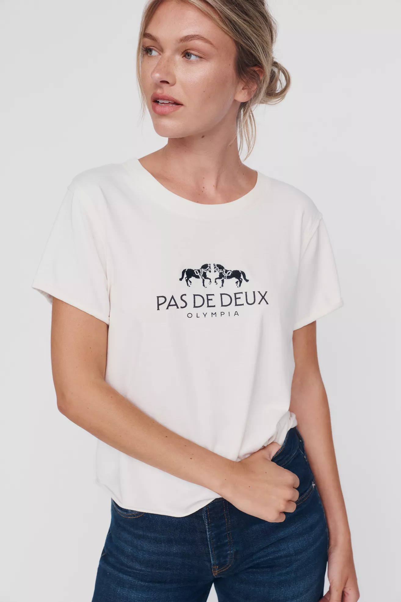 Maeve Caitlin 100% Cotton Boxy Tee