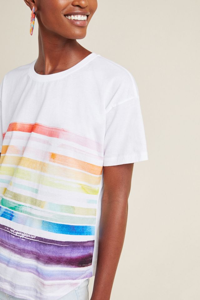 Rainbow Color Swatch Tee #2