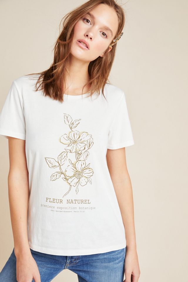 Fleur Naturel Graphic Tee #2