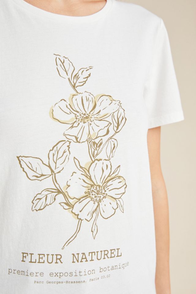 Fleur Naturel Graphic Tee #3