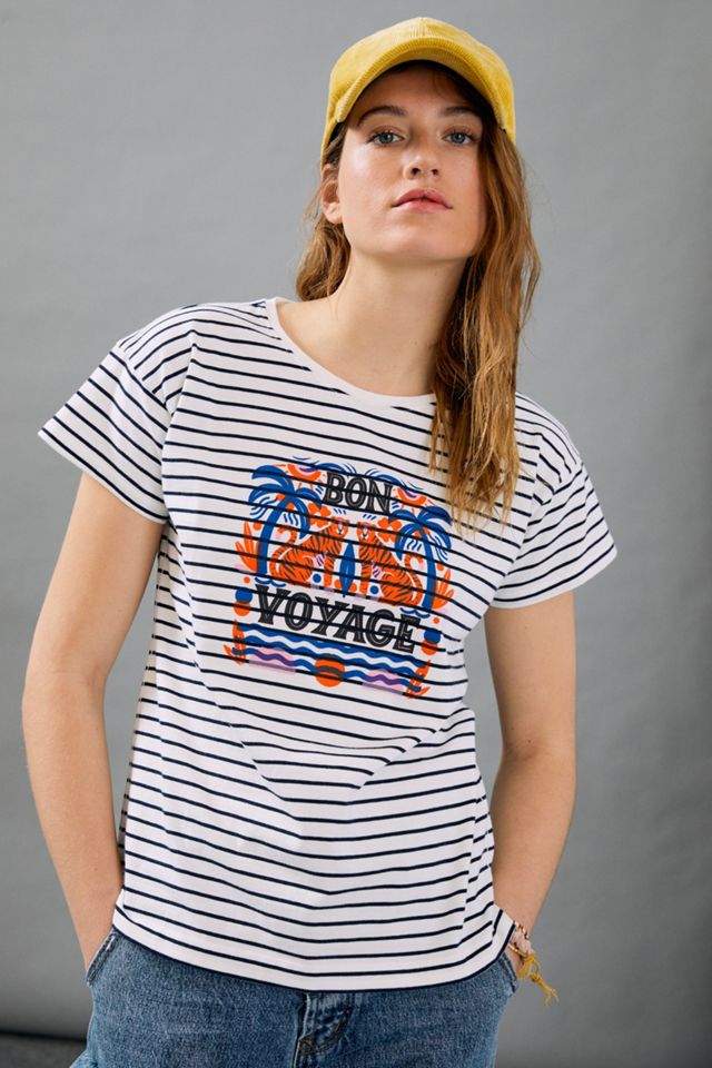 Super Nice Letters Bon Voyage Graphic Tee #2