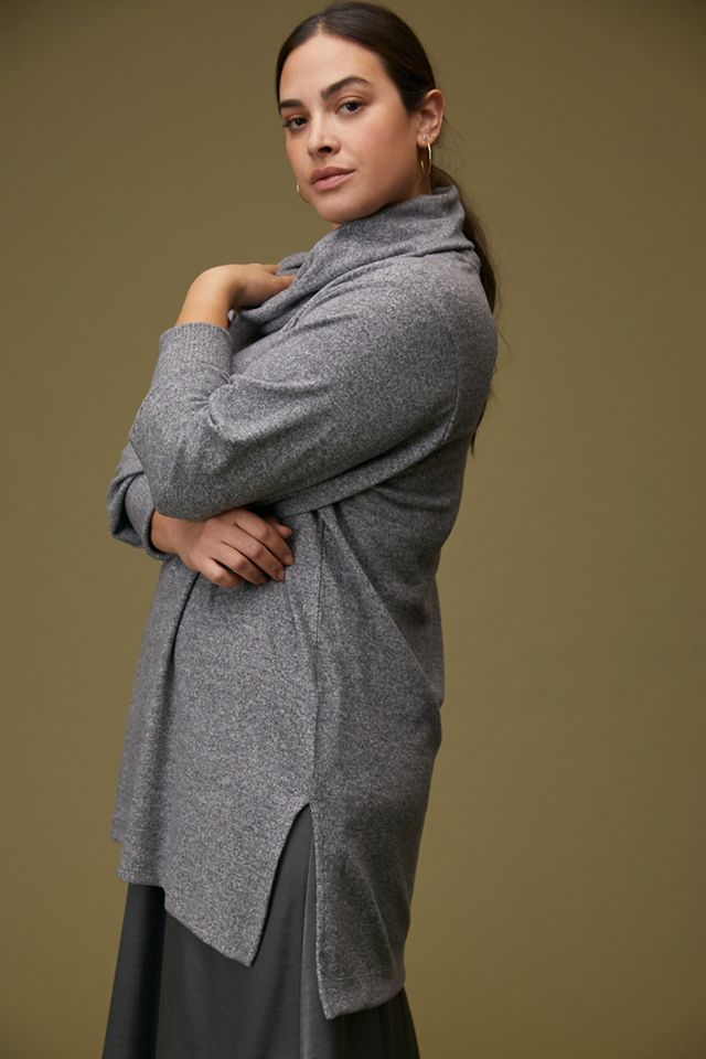 Cowl-Neck Tunic Top #5