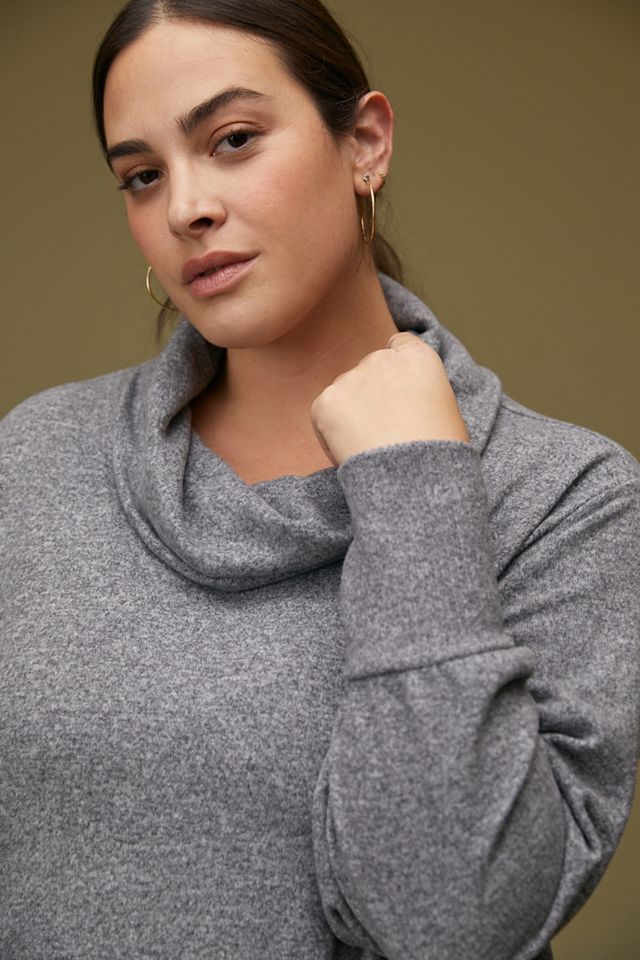 Cowl-Neck Tunic Top #6