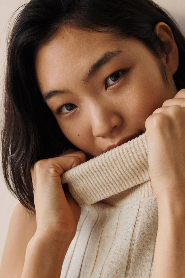 Maxi Turtleneck Sweater Tank #3