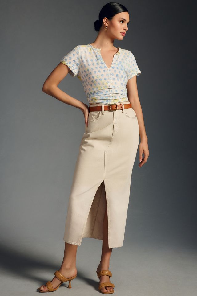 Pilcro Spliced-Neck Tee #3
