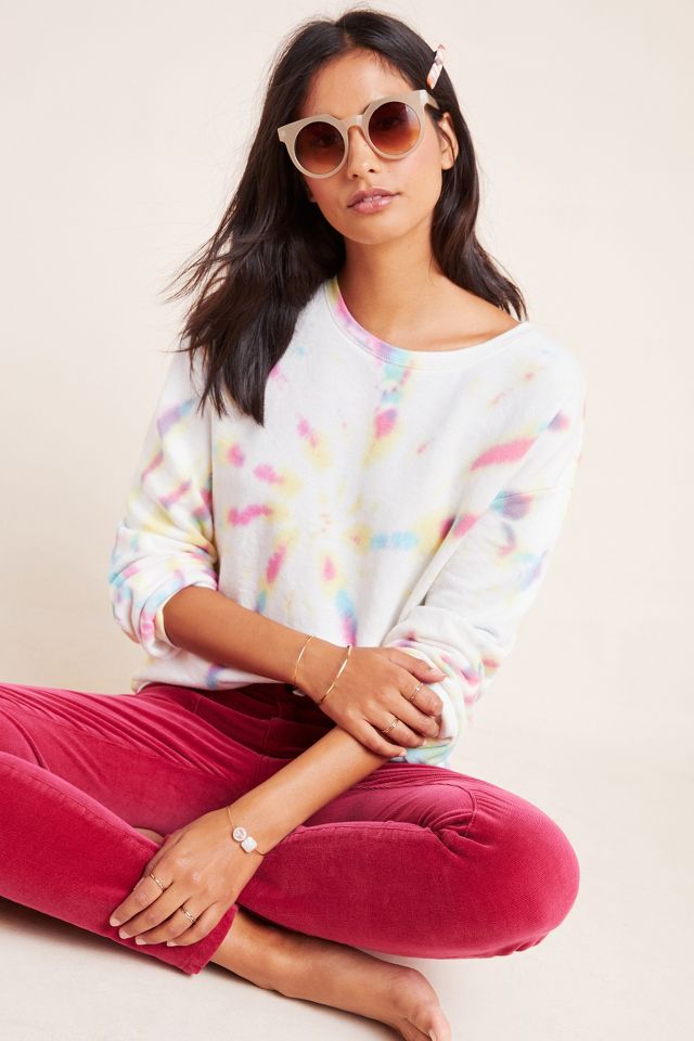 Anthropologie tie dye sweatshirt new arrivals