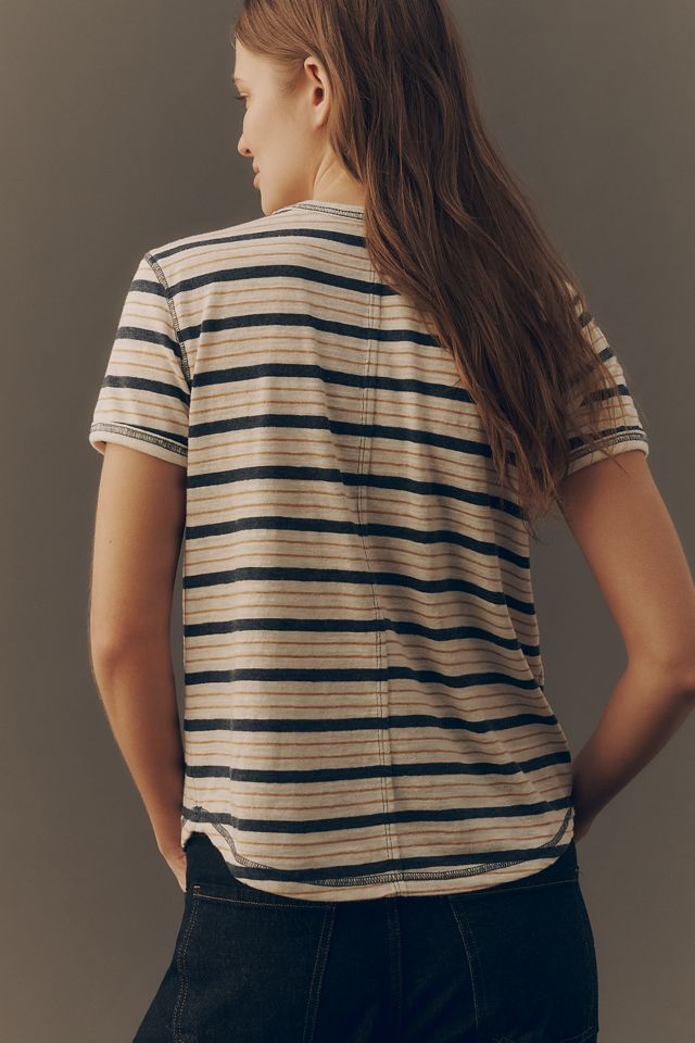 Pilcro Earn Your Stripes Tee #3