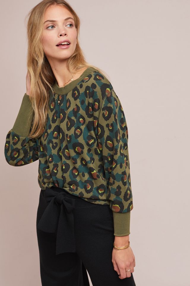 Wild Leopard Sweatshirt