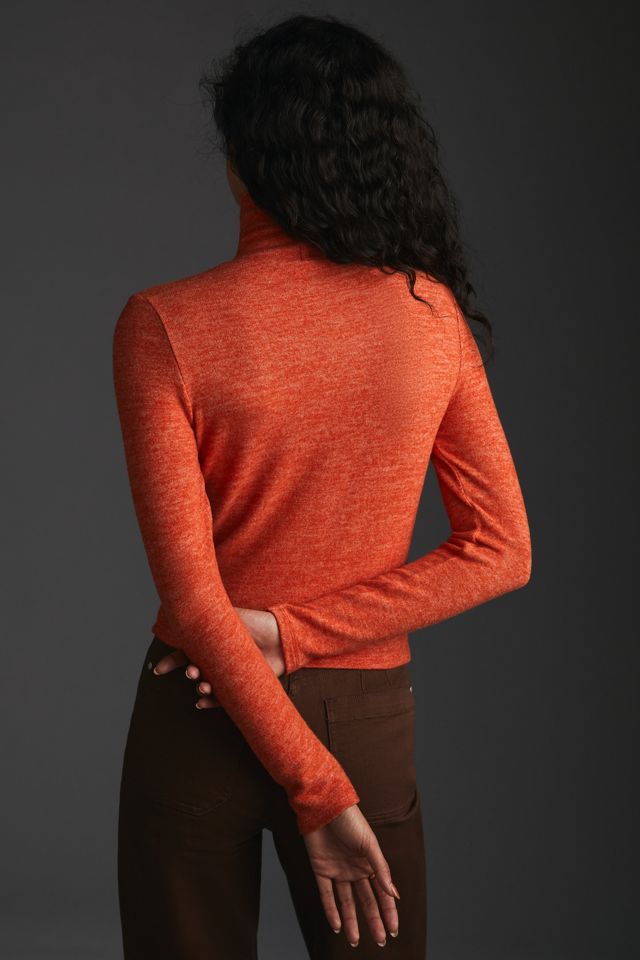 By Anthropologie Crop Turtleneck #1