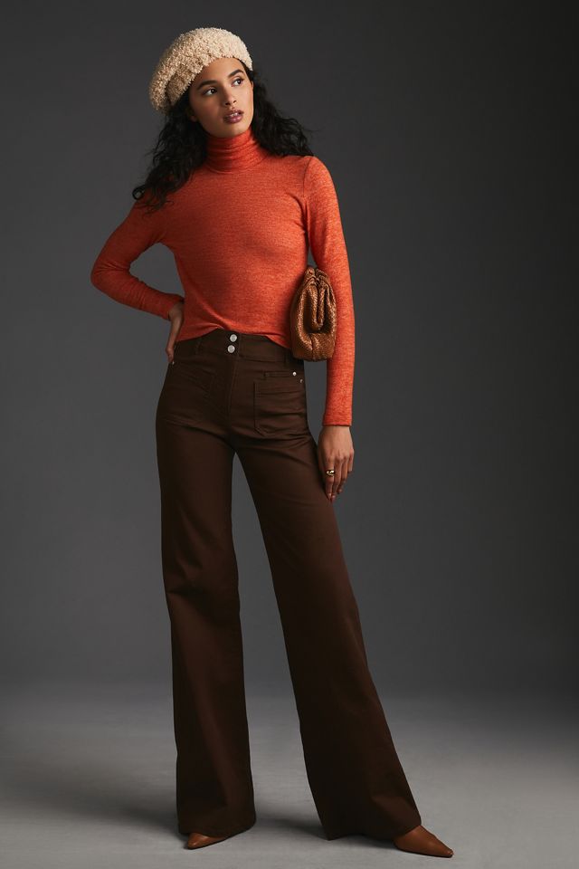 By Anthropologie Crop Turtleneck #2