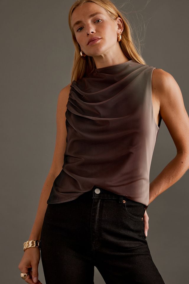 Débardeur en maille imprimée Pilcro #3