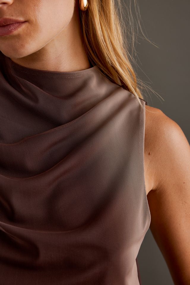 Débardeur en maille imprimée Pilcro #5