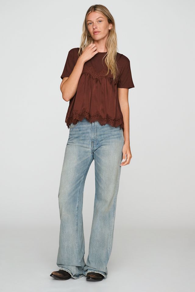 Maeve Layered Twofer Tank Tee #2