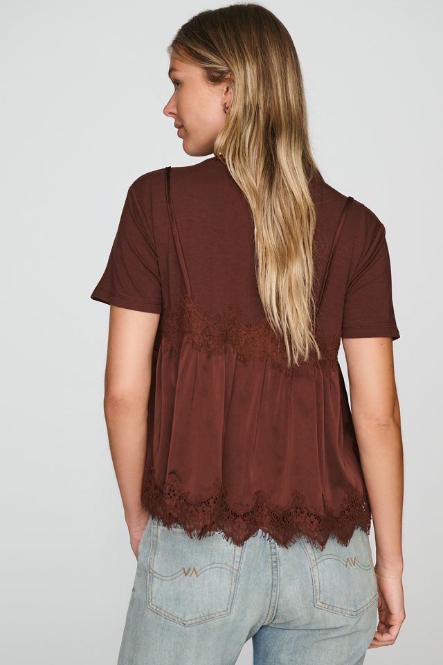 Maeve Layered Twofer Tank Tee #3
