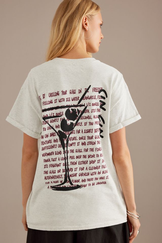 Camiseta Gráfica Cocktail Back #1