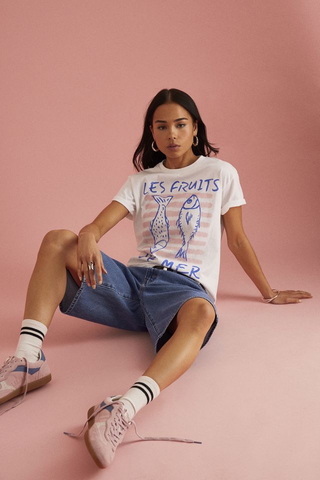 By Anthropologie Les Fruits de Mer Graphic Baby T-Shirt  #1