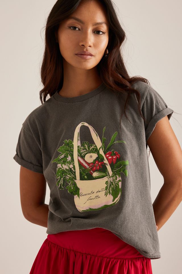 By Anthropologie Fruit Basket Graphic Baby T-Shirt  #3