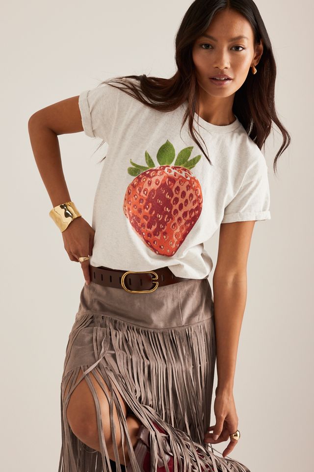 T-shirt bébé graphique fraise By Anthropologie #3