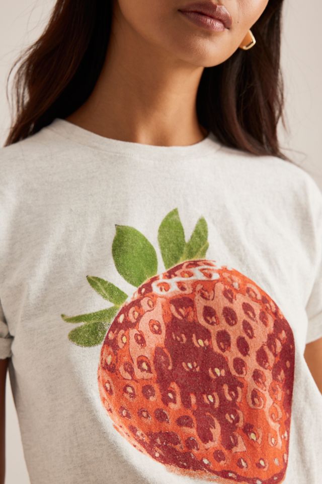 T-shirt bébé graphique fraise By Anthropologie #4