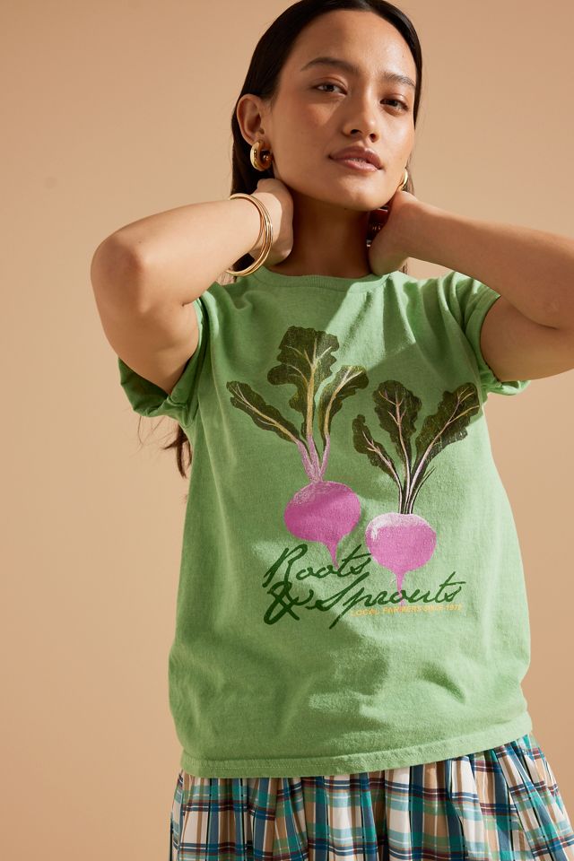 By Anthropologie T-shirt bébé graphique Roots & Sprouts #5