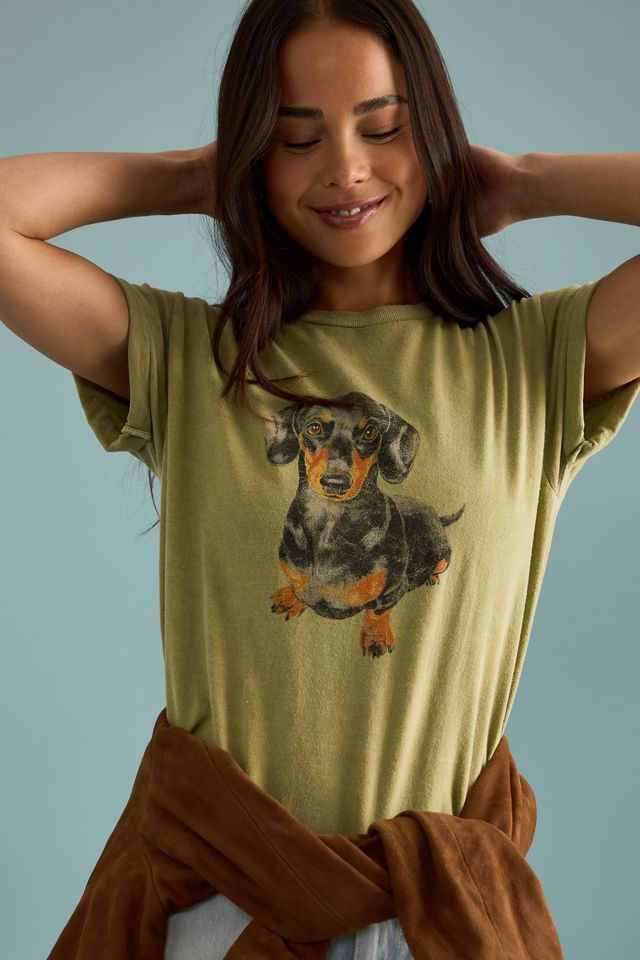 By Anthropologie Dachshund Graphic Baby T-Shirt #5