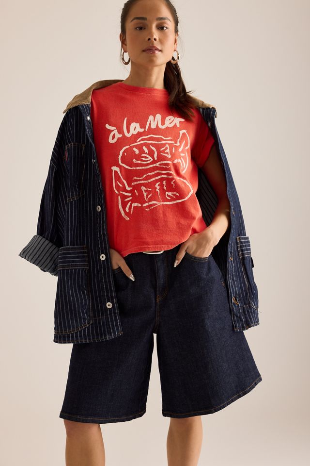 T-shirt bébé à motif poisson By Anthropologie #2